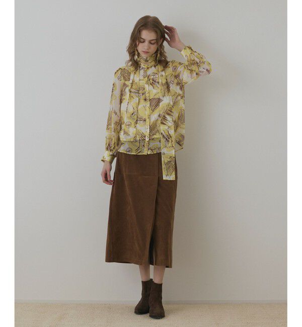 Diagram「スカ－フタイブラウス」|シャツ・ブラウス|