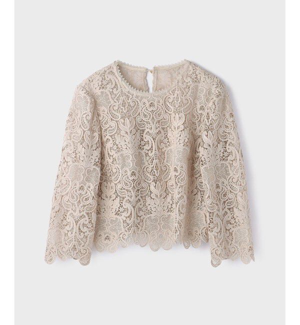 GRACE CONTINENTAL「レ－スブラウス」|シャツ・ブラウス|