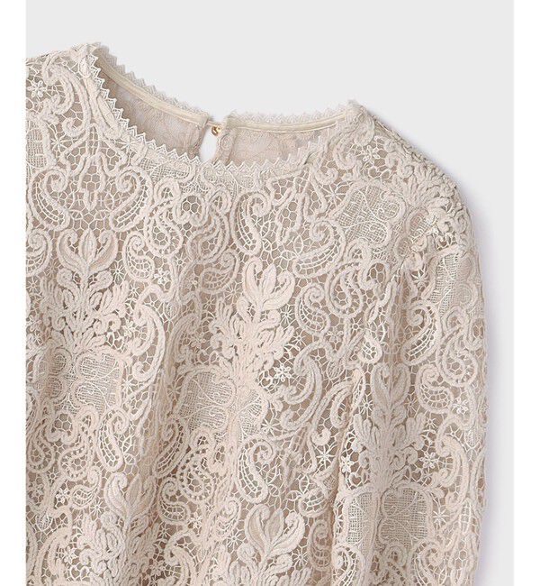 GRACE CONTINENTAL「レ－スブラウス」|シャツ・ブラウス|