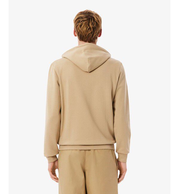 LACOSTE「エッセンシャルジップスウェットフーディー」|パーカー|