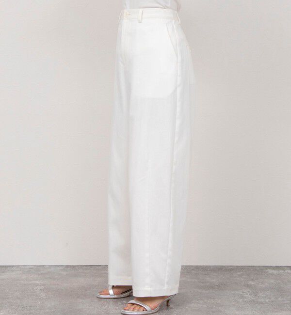NOLLEY'S「ウォッシャブルチノ風ワイドパンツ」|その他|