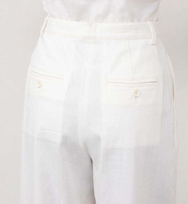 NOLLEY'S「ウォッシャブルチノ風ワイドパンツ」|その他|