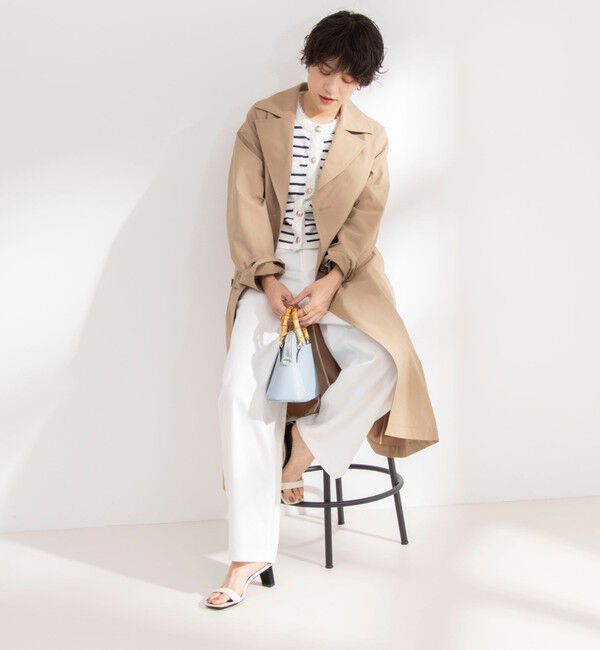 NOLLEY'S「ウォッシャブルチノ風ワイドパンツ」|その他|