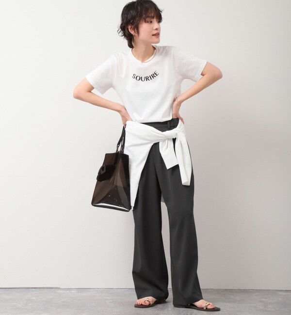 NOLLEY'S sophi「オーガニックコットンロゴT」|Tシャツ・カットソー|