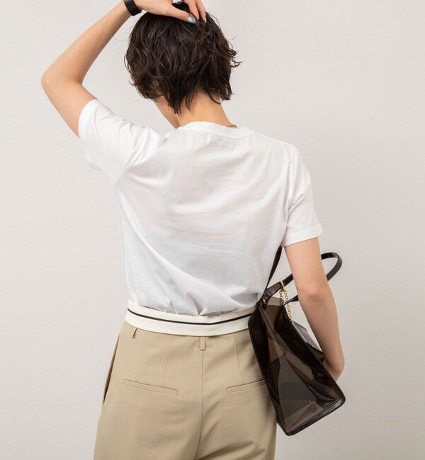 NOLLEY'S sophi「オーガニックコットンロゴT」|Tシャツ・カットソー|