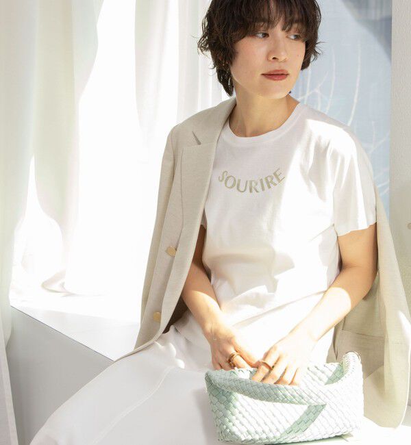 NOLLEY'S sophi「オーガニックコットンロゴT」|Tシャツ・カットソー|