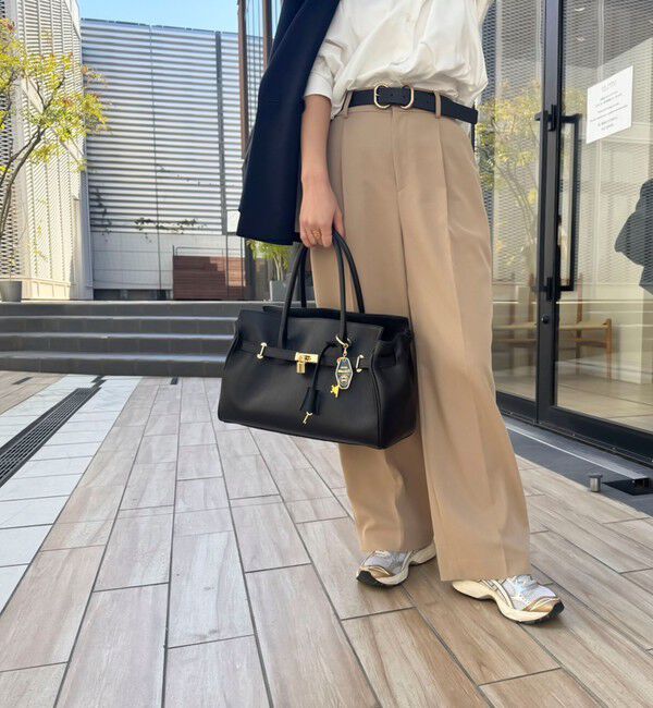 NOLLEY'S「ひねりベルトレザートートバッグ」|トートバッグ|