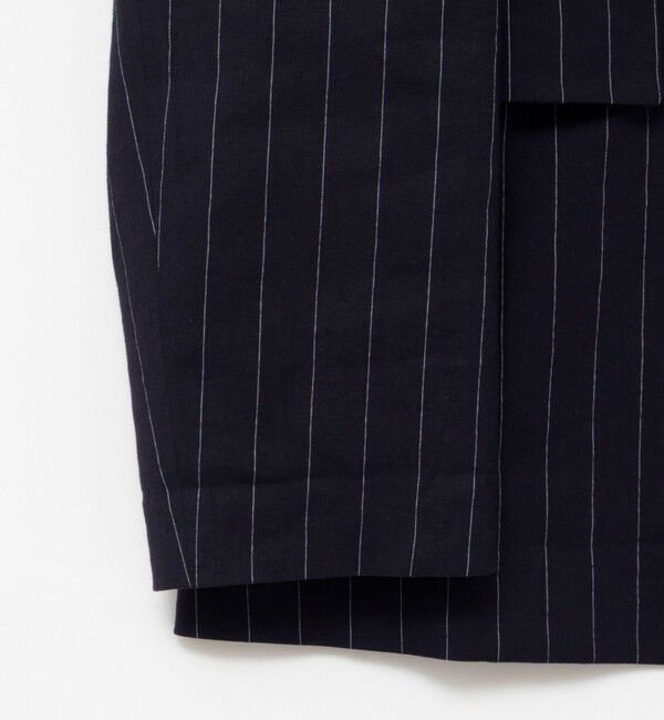 NOLLEY'S「【WEB＆一部店舗限定色アイテム】ウォッシャブルストライプオーバージャケット」|テーラードジャケット|