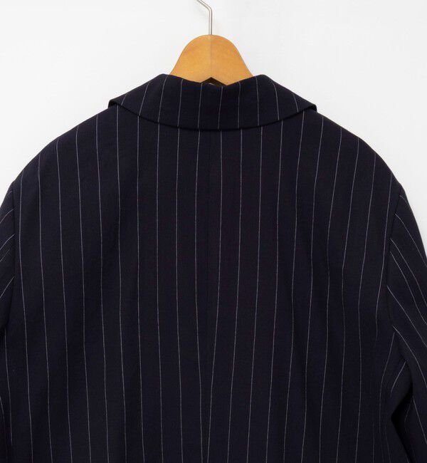 NOLLEY'S「【WEB＆一部店舗限定色アイテム】ウォッシャブルストライプオーバージャケット」|テーラードジャケット|