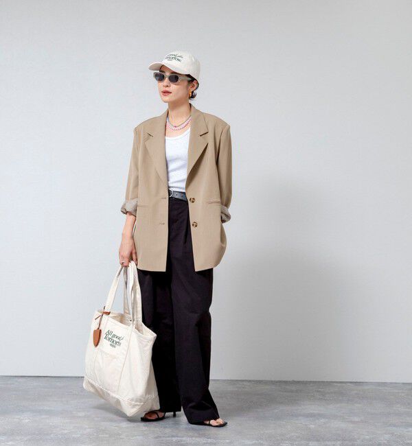 MAQWEL「【MAQWEL/マクウェル】オーバージャケット」|テーラードジャケット|