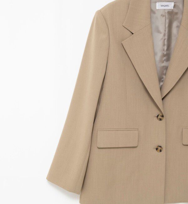 MAQWEL「【MAQWEL/マクウェル】オーバージャケット」|テーラードジャケット|