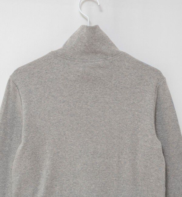 MAQWEL「【MAQWEL/マクウェル】COTTON RIBハーフジッププルオーバー」|Tシャツ・カットソー|