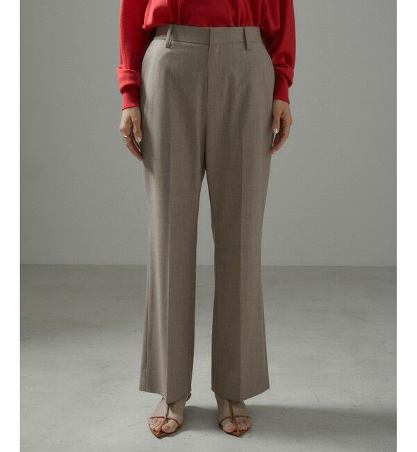 SALON adam et rope'「コンフォートスラックスパンツ 無地/ストライプ【セットアップ対応】」|スラックス|