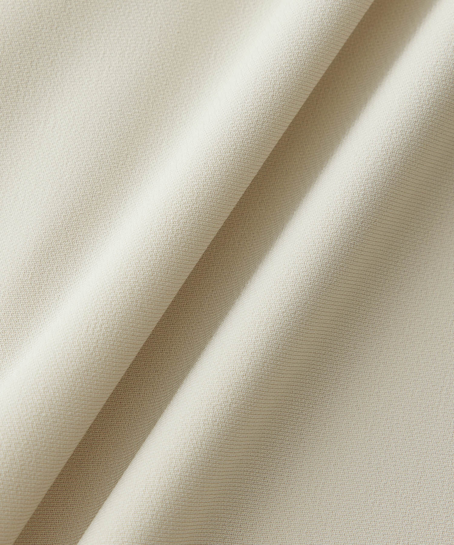 ROPE「トリアセテートダブルクロス クルーネックジャケット【セレモニー/通勤対応】【洗える】」|ノーカラージャケット|