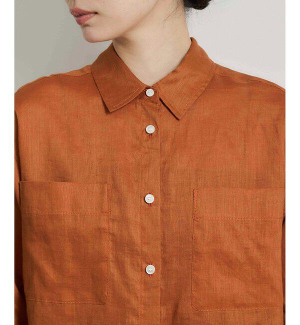 ROPE「ヨーロピアンリネンレギュラーシャツ/イージーケア」|シャツ・ブラウス|