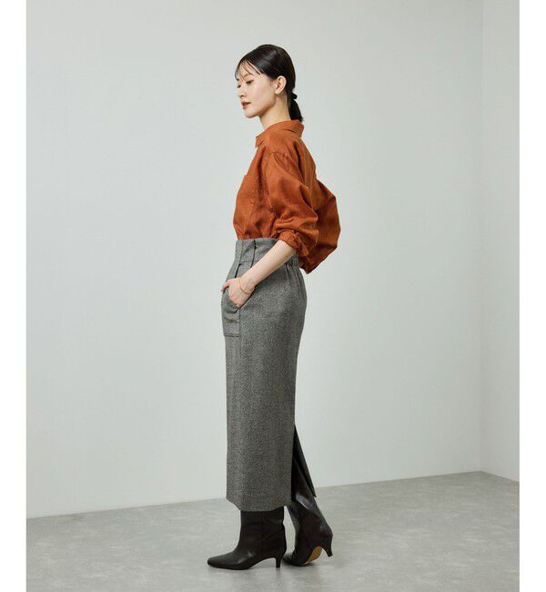 ROPE「ヨーロピアンリネンレギュラーシャツ/イージーケア」|シャツ・ブラウス|