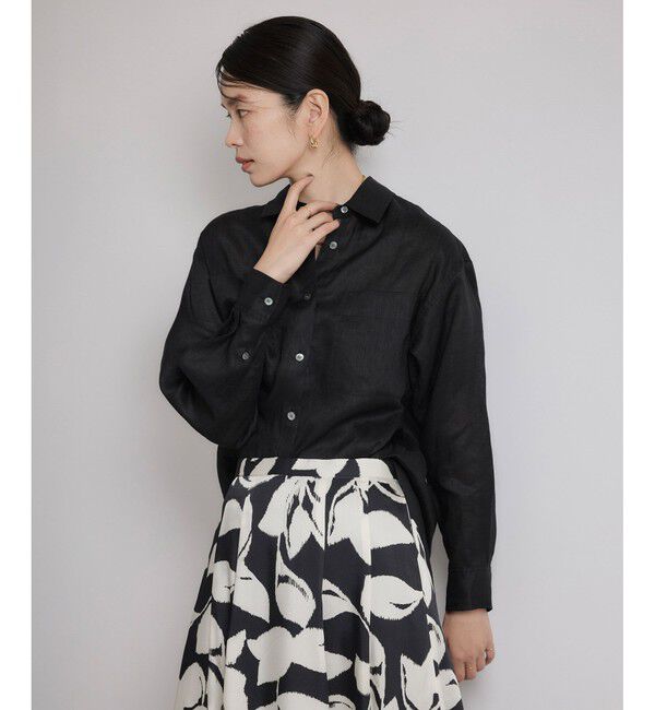 ROPE「ヨーロピアンリネンレギュラーシャツ/イージーケア」|シャツ・ブラウス|