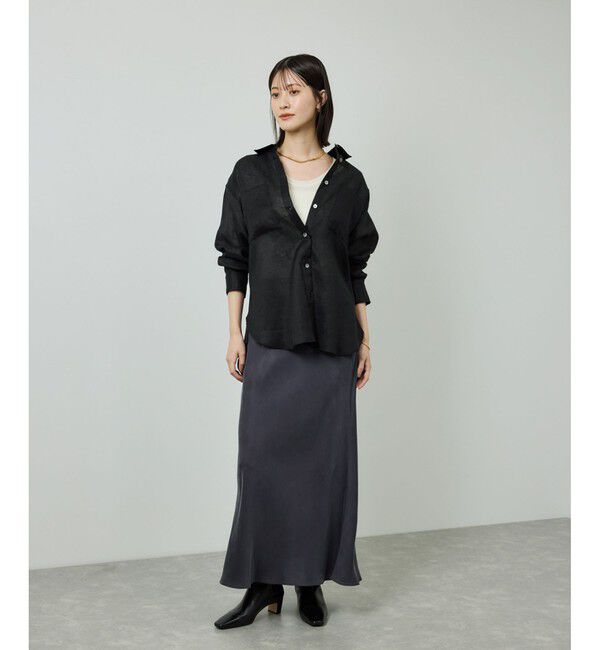 ROPE「ヨーロピアンリネンレギュラーシャツ/イージーケア」|シャツ・ブラウス|