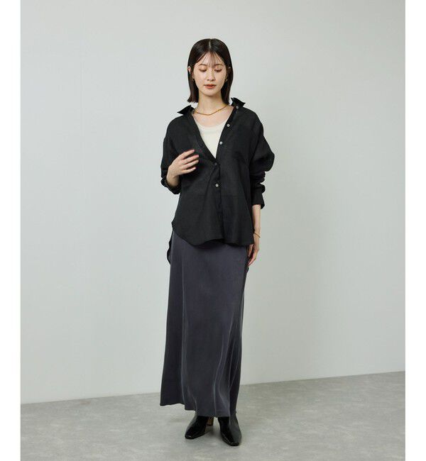 ROPE「ヨーロピアンリネンレギュラーシャツ/イージーケア」|シャツ・ブラウス|