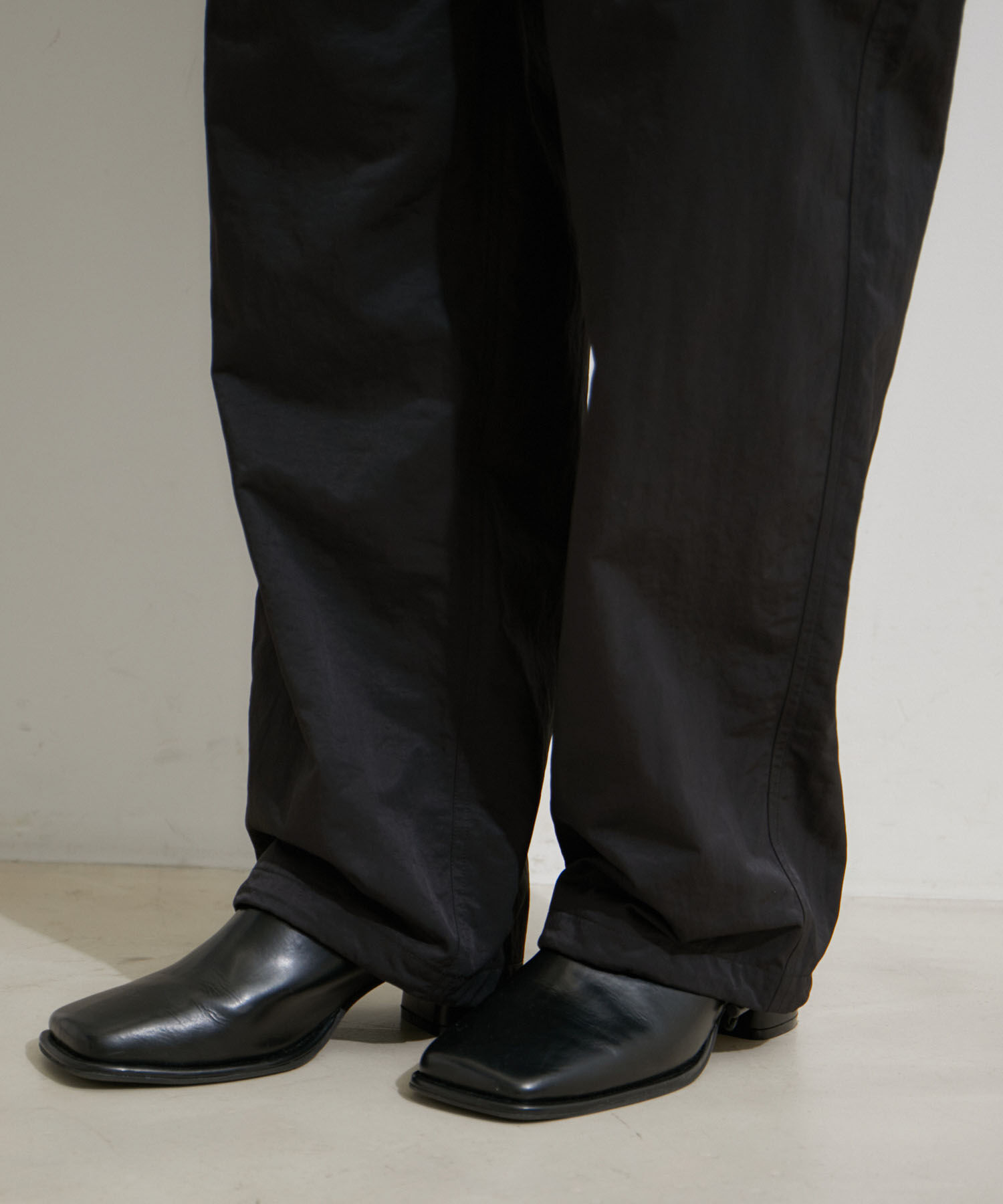 VIS「【洗える】ベルト付ナイロンカーゴパンツ」|カーゴ|