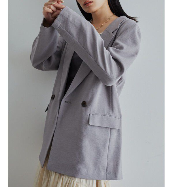 VIS「美easyテーラードジャケット【洗える】」|テーラードジャケット|