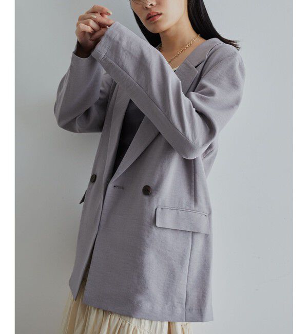 VIS「美easyテーラードジャケット【洗える】」|テーラードジャケット|