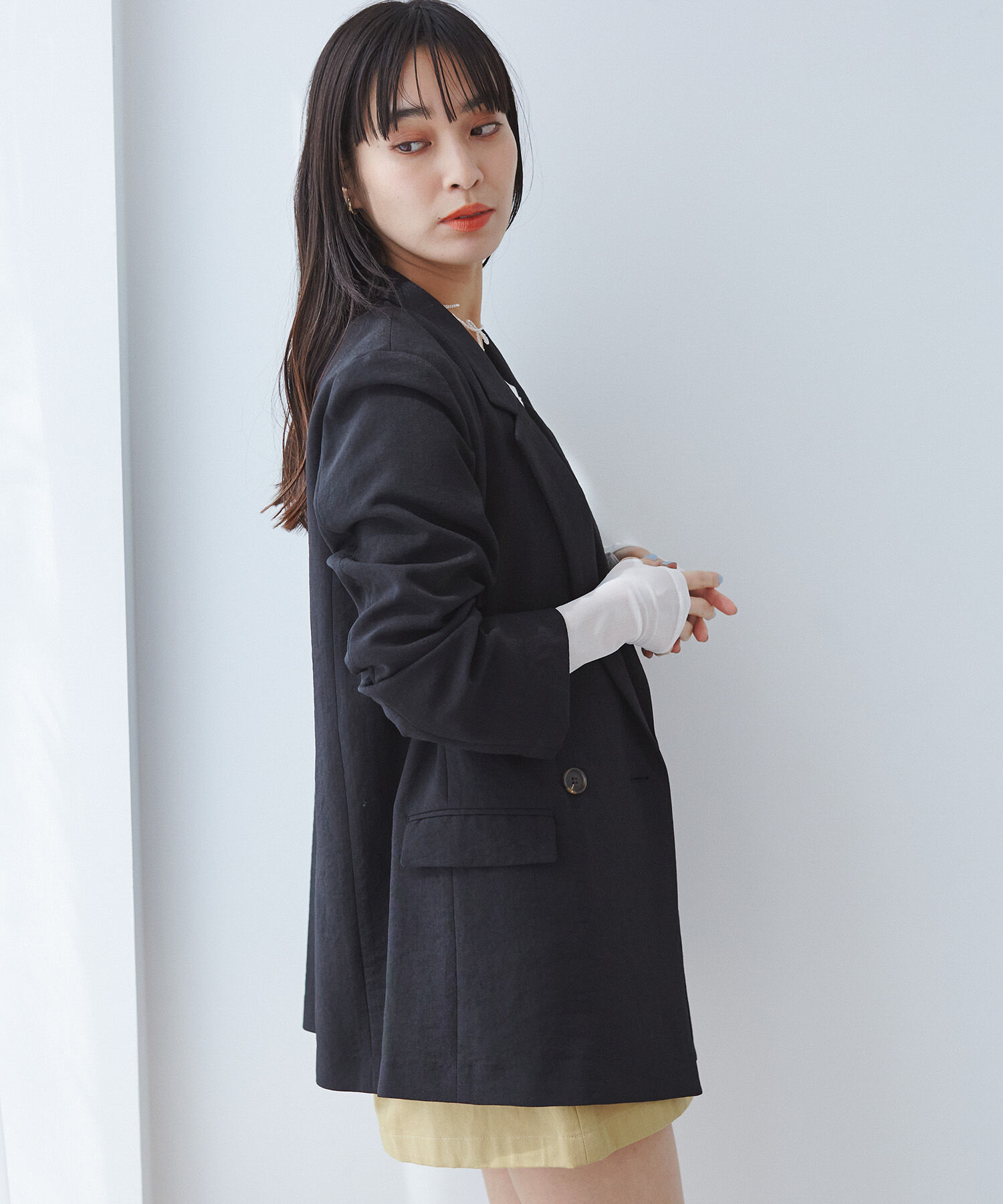 VIS「美easyテーラードジャケット【洗える】」|テーラードジャケット|