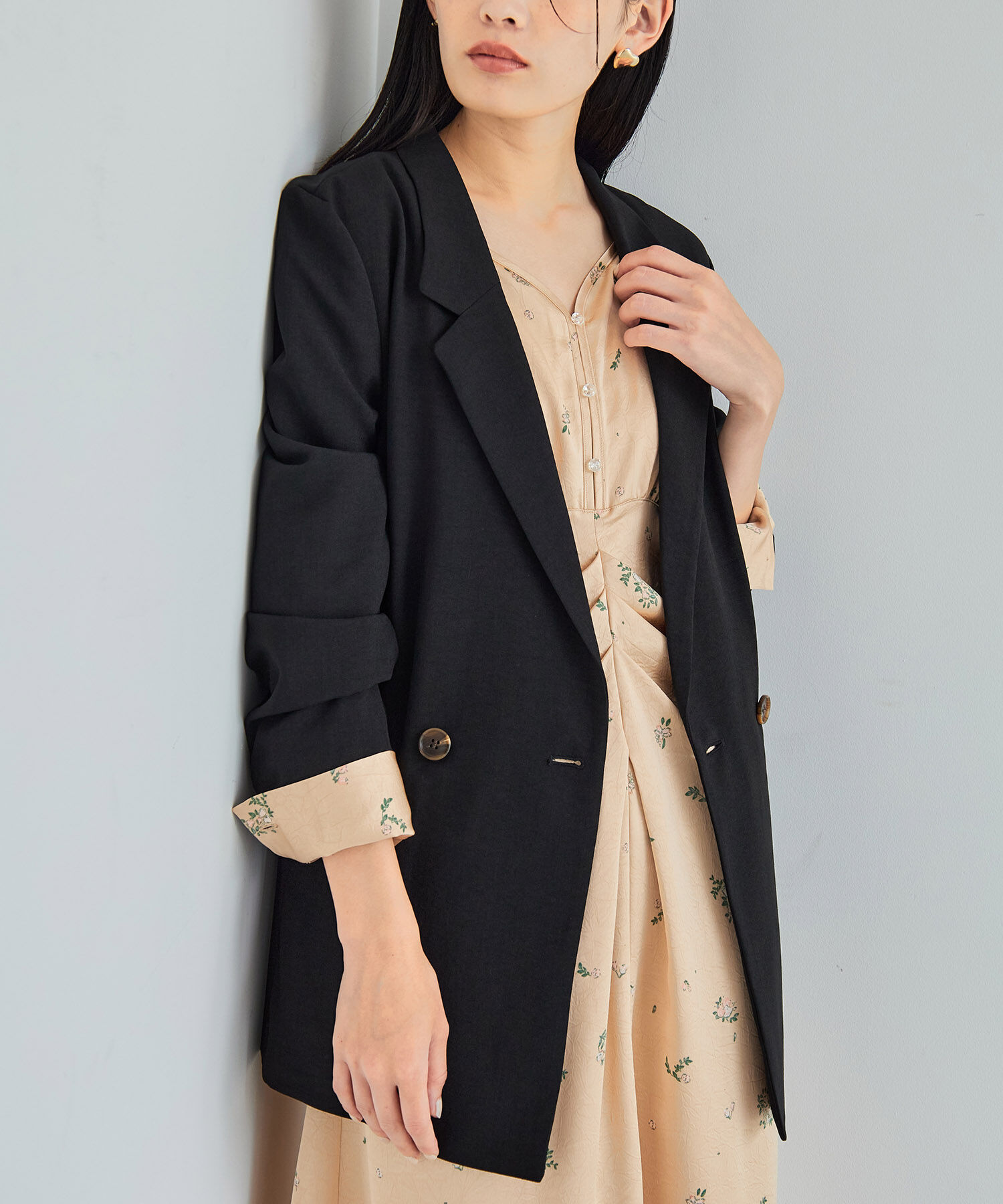 VIS「美easyテーラードジャケット【洗える】」|テーラードジャケット|