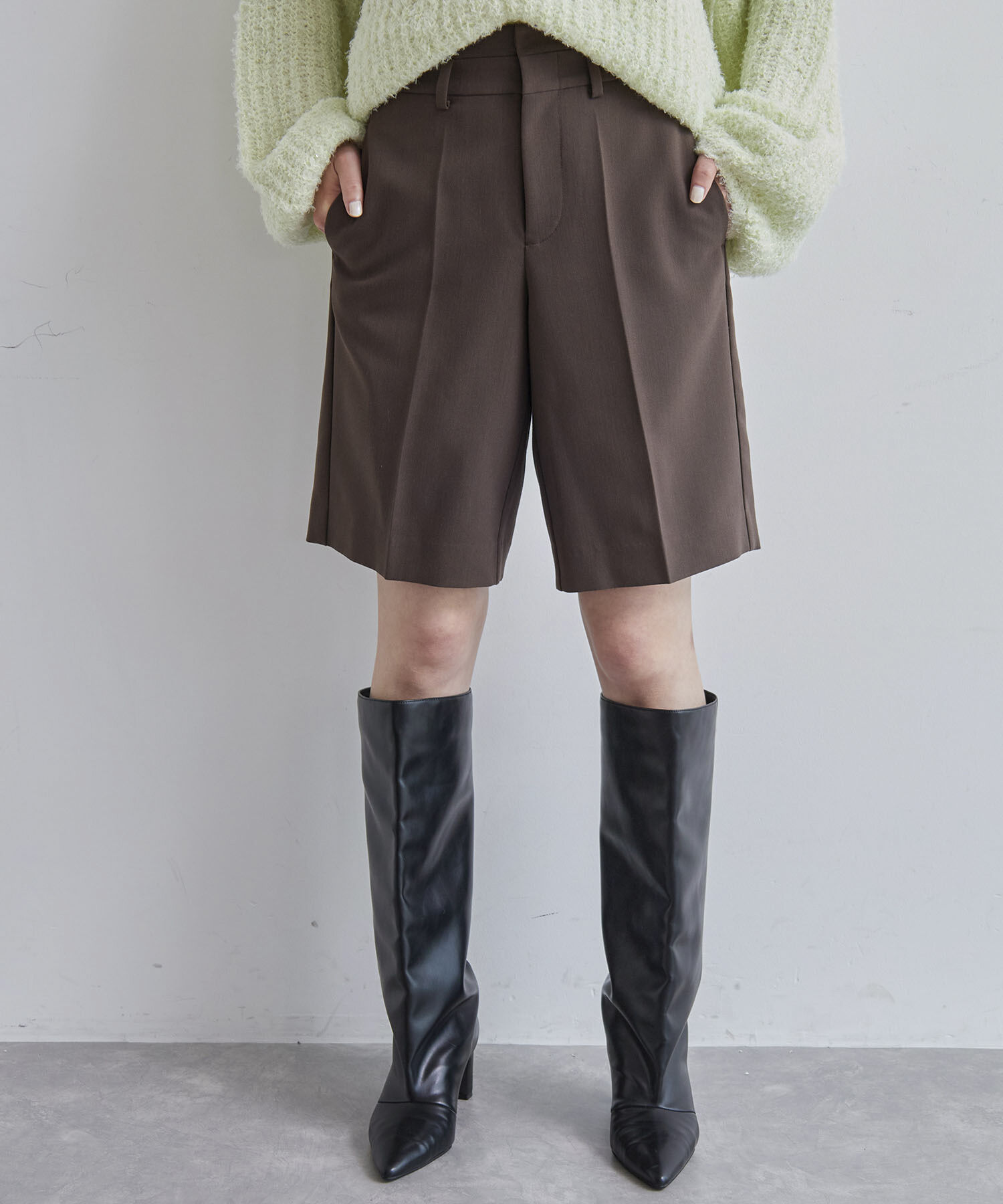 VIS「ダブルウエストバミューダハーフパンツ」|その他|