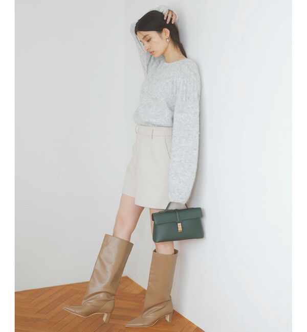 VIS「バックリボンHUGニット」|ニット・セーター|