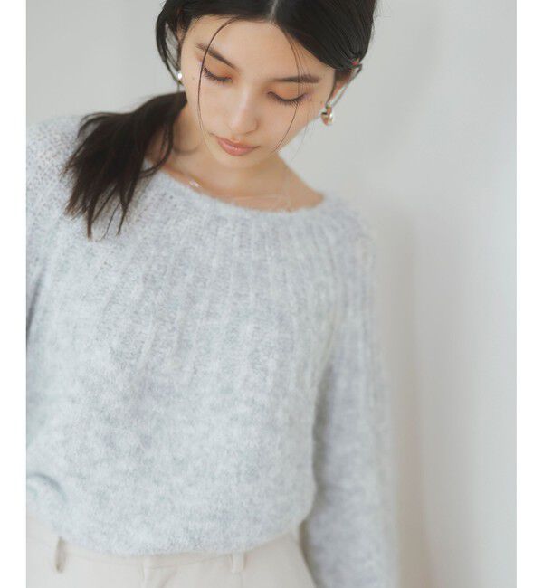 VIS「バックリボンHUGニット」|ニット・セーター|