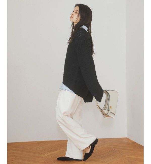 VIS「バックリボンHUGニット」|ニット・セーター|