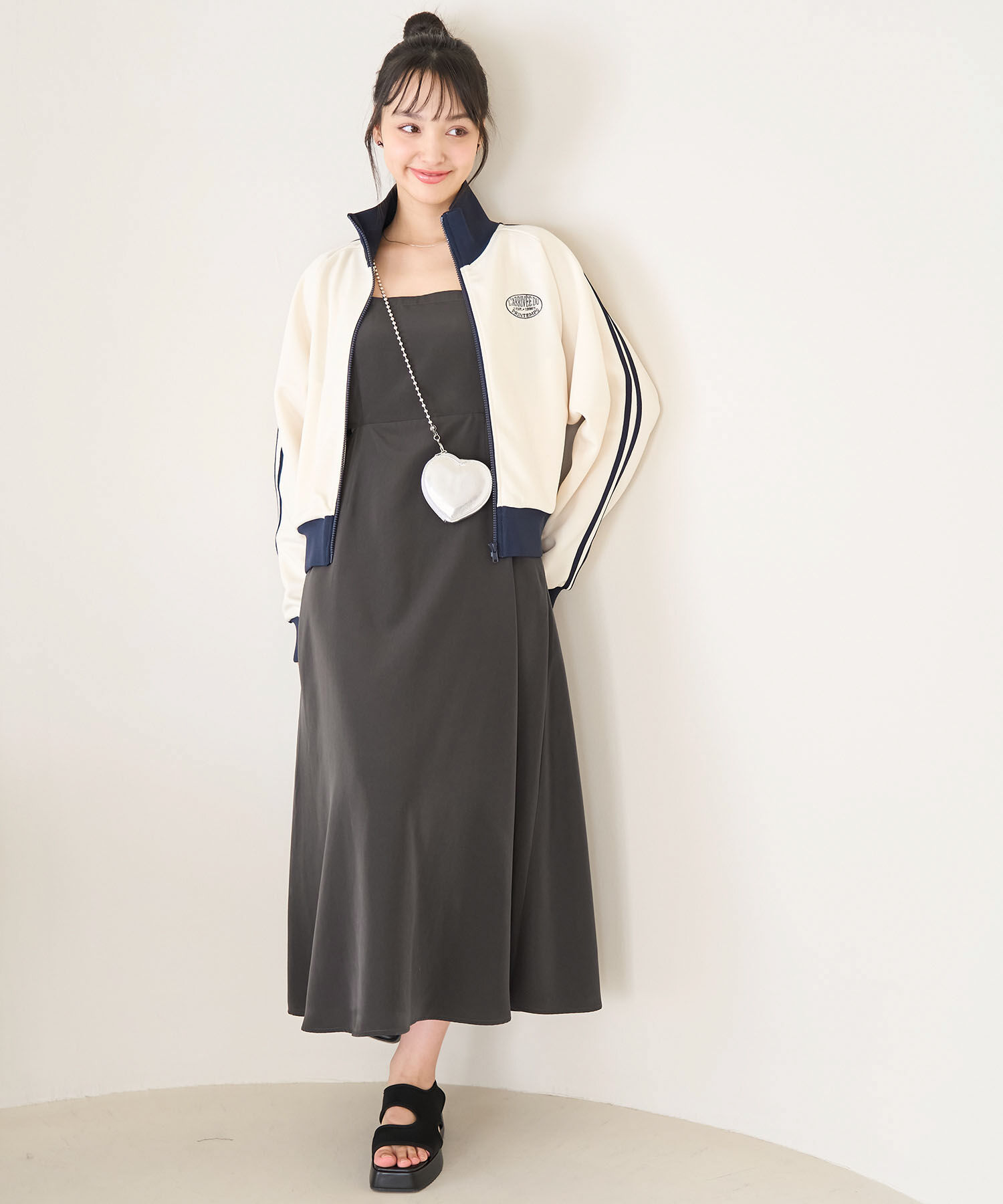 Rope&rsquo;Picnic「シアーブラウスキャミワンピース」|ワンピース|