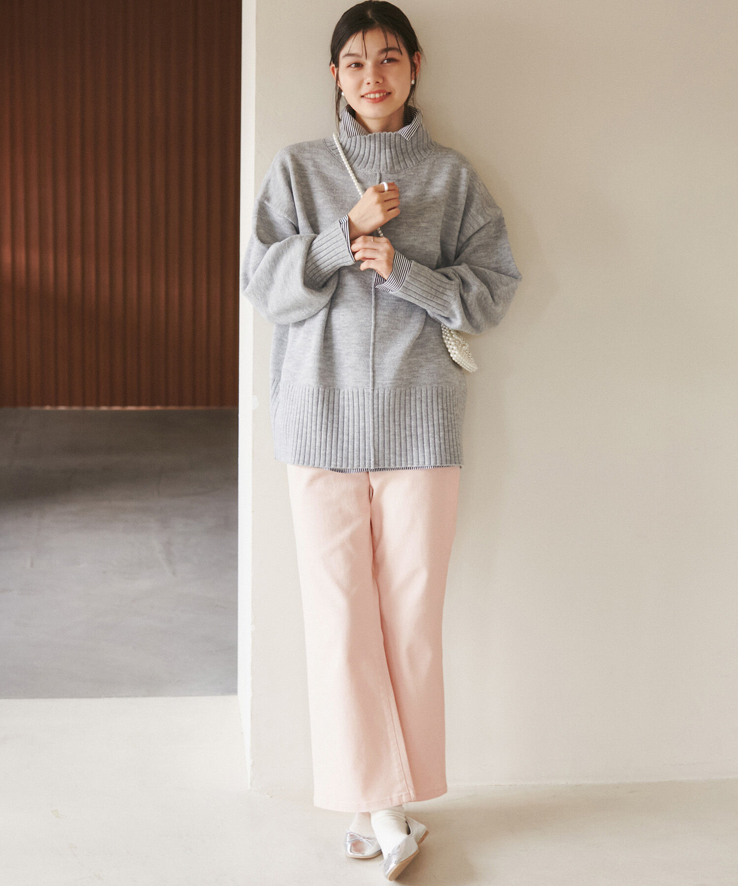 Rope&rsquo;Picnic「【ウエスト革命デニム】ウエストシェイプフレアデニムパンツ/新色追加」|デニム|