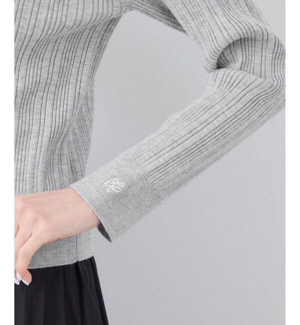 Rope&rsquo;Picnic「シルク混ワンポイントニットプルオーバー」|ニット・セーター|