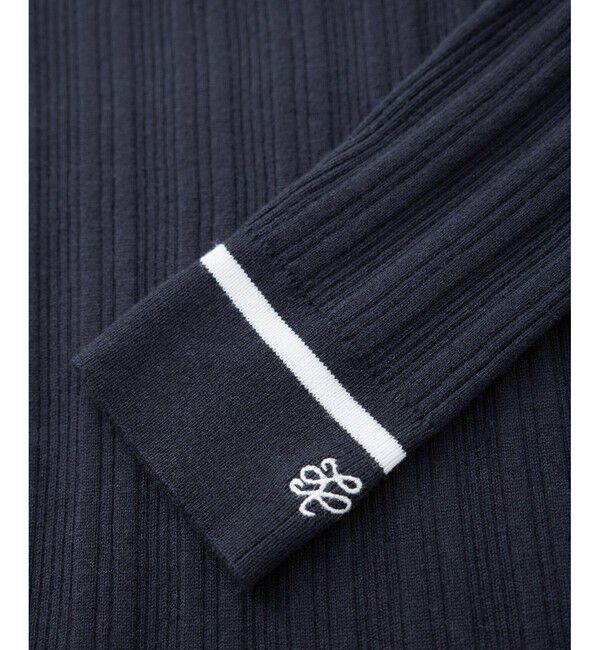 Rope&rsquo;Picnic「シルク混ワンポイントニットプルオーバー」|ニット・セーター|