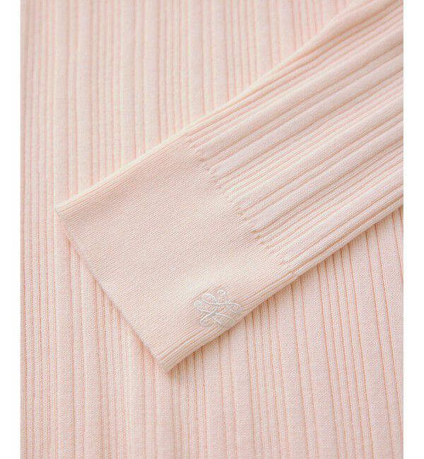 Rope&rsquo;Picnic「シルク混ワンポイントニットプルオーバー」|ニット・セーター|