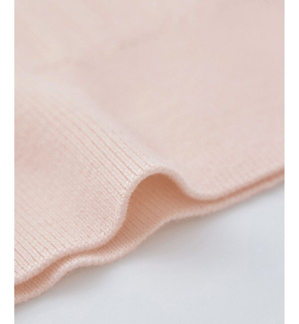 Rope&rsquo;Picnic「シルク混ワンポイントニットプルオーバー」|ニット・セーター|