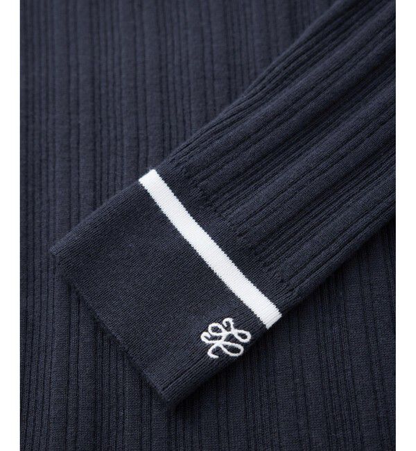 Rope&rsquo;Picnic「シルク混ワンポイントニットプルオーバー」|ニット・セーター|