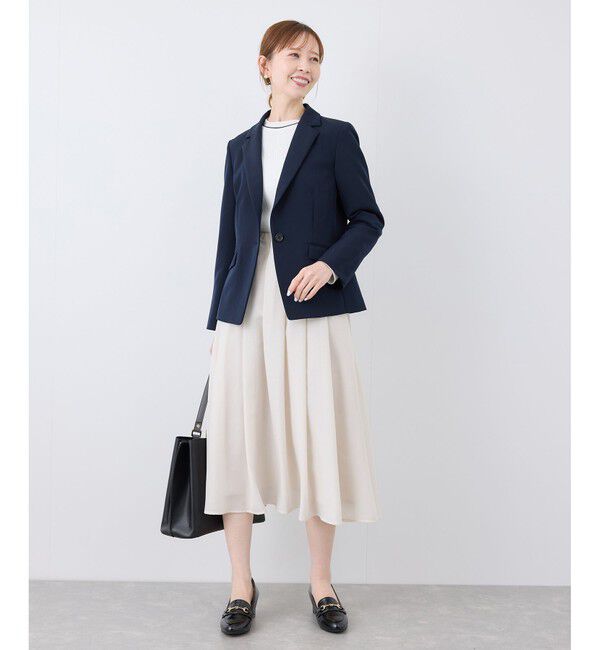 Rope&rsquo;Picnic「シルク混ワンポイントニットプルオーバー」|ニット・セーター|