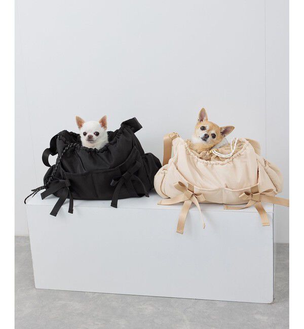 ROPE PICNIC PASSAGE「【DOG】【Casselini/キャセリーニ別注】リボンキャリーバック」|その他|