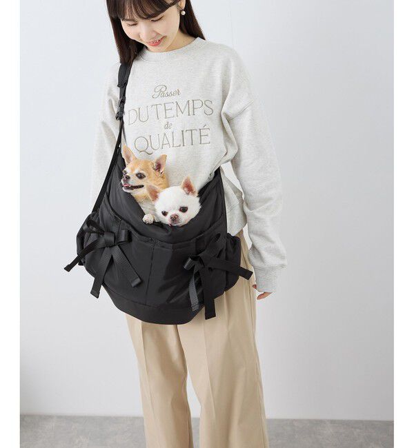 ROPE PICNIC PASSAGE「【DOG】【Casselini/キャセリーニ別注】リボンキャリーバック」|その他|