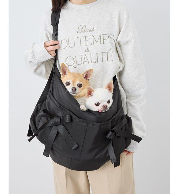 ROPE PICNIC PASSAGE「【DOG】【Casselini/キャセリーニ別注】リボンキャリーバック」|その他|
