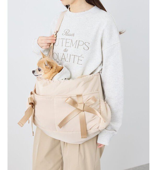 ROPE PICNIC PASSAGE「【DOG】【Casselini/キャセリーニ別注】リボンキャリーバック」|その他|
