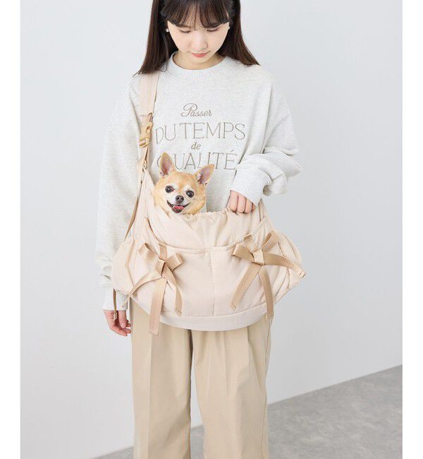 ROPE PICNIC PASSAGE「【DOG】【Casselini/キャセリーニ別注】リボンキャリーバック」|その他|