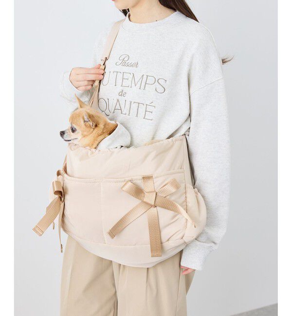 ROPE PICNIC PASSAGE「【DOG】【Casselini/キャセリーニ別注】リボンキャリーバック」|その他|