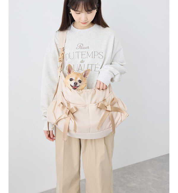 ROPE PICNIC PASSAGE「【DOG】【Casselini/キャセリーニ別注】リボンキャリーバック」|その他|
