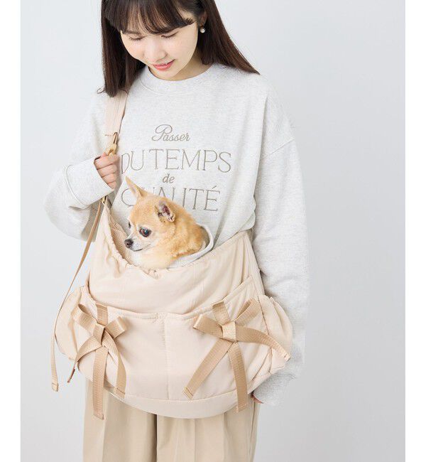ROPE PICNIC PASSAGE「【DOG】【Casselini/キャセリーニ別注】リボンキャリーバック」|その他|