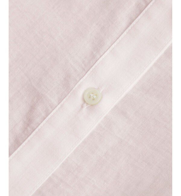 Rope&rsquo;Picnic「【接触冷感・通気性】お着軽シャツシリーズ/綿ボイルペプラムシャツ」|シャツ・ブラウス|