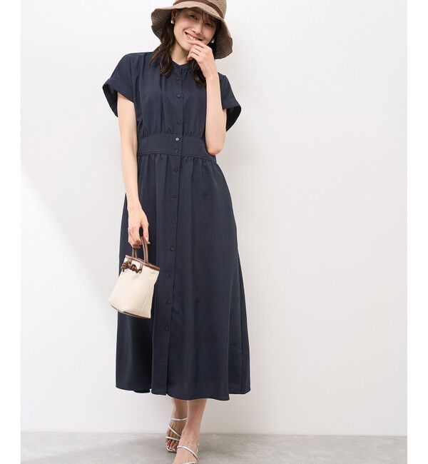 Rope&rsquo;Picnic「フレンチドルマンワンピース」|ワンピース|ネイビー(40)